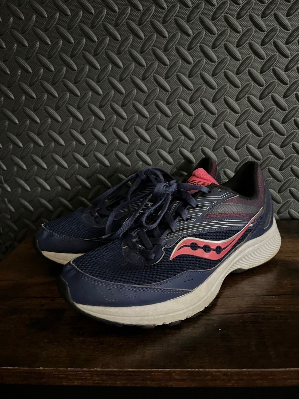Saucony Cohesion 15 Women’s Size 9 Running Shoes Cobalt Punch S10701-18